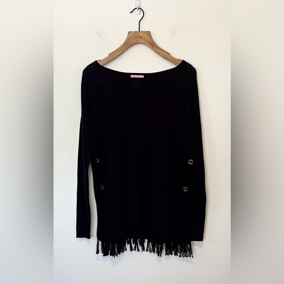 Lilly Pulitzer Ramona Fringe Sweater , sz small - Picture 3 of 11